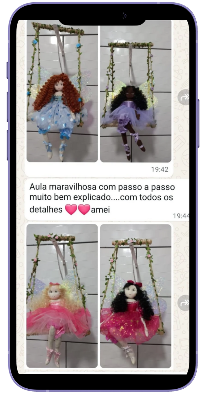 Aluna molde curso